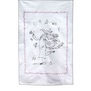 Quentin Blake tea towel