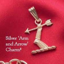 Arm and Arrow charm